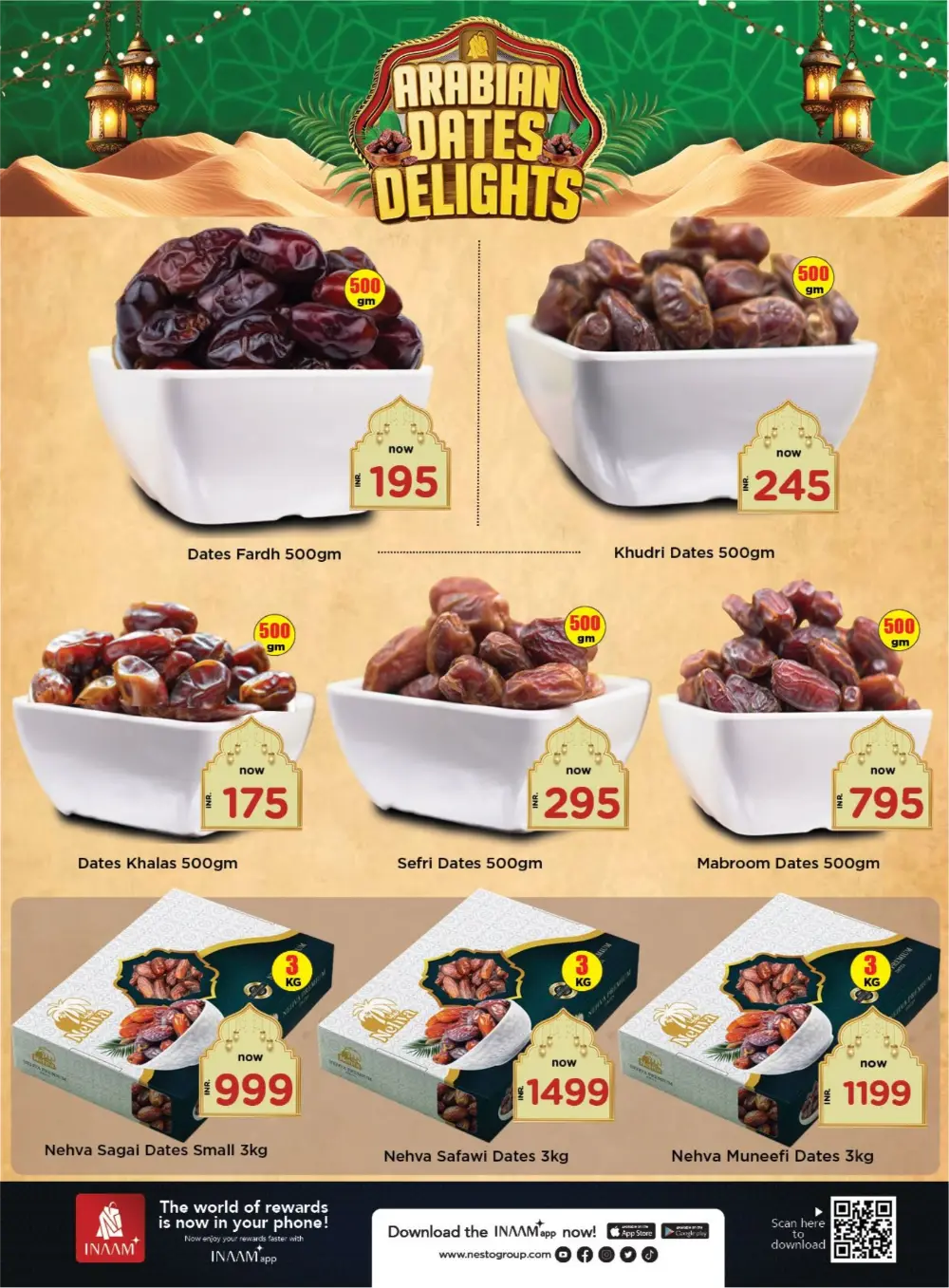 Arabian Dates Sale | Best Price Ajwa, Medjoul & Safawi