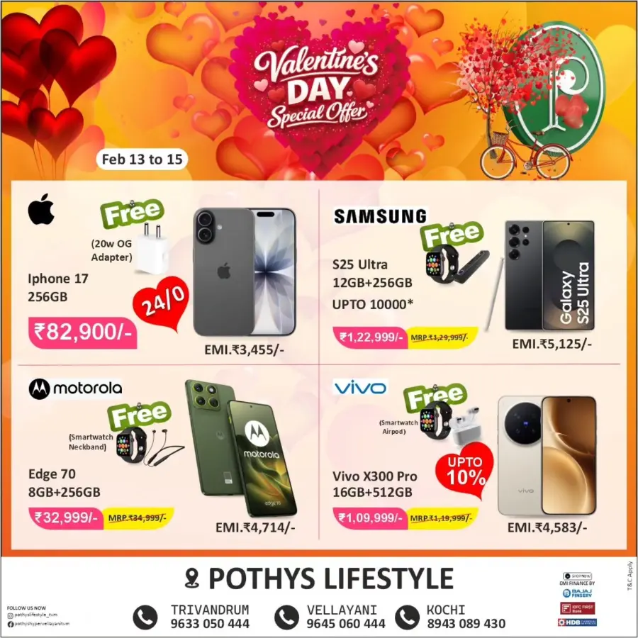 Valentine’s Day Sale 2026 | Best Mobile & Laptop Offers