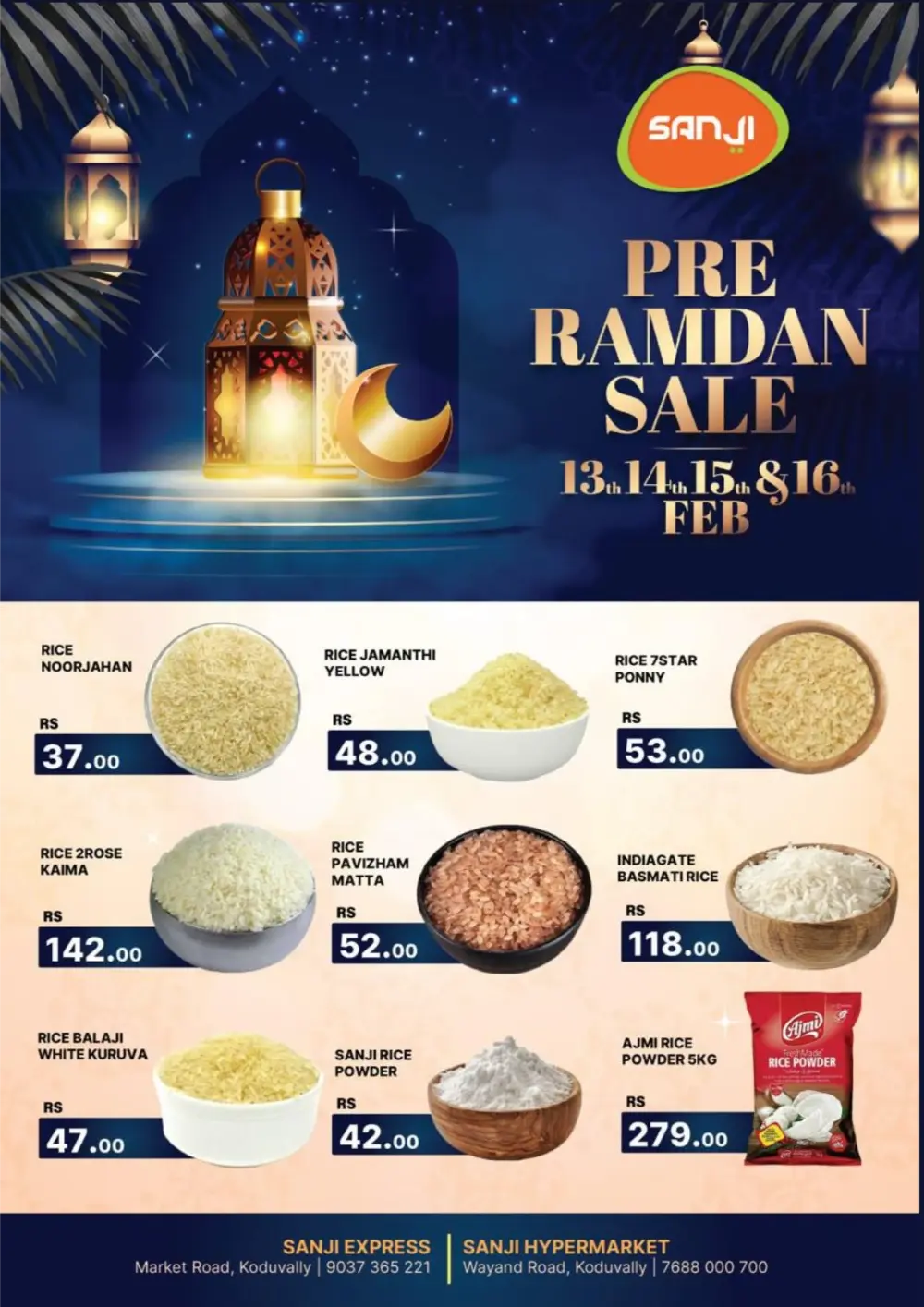 Pre-Ramadan Sale 2026 | Best Grocery Deals & Offers