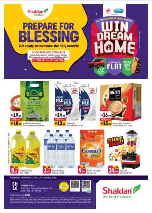 Grocery Offers & Win a Dream Home 2026 In Shaklan Dubai