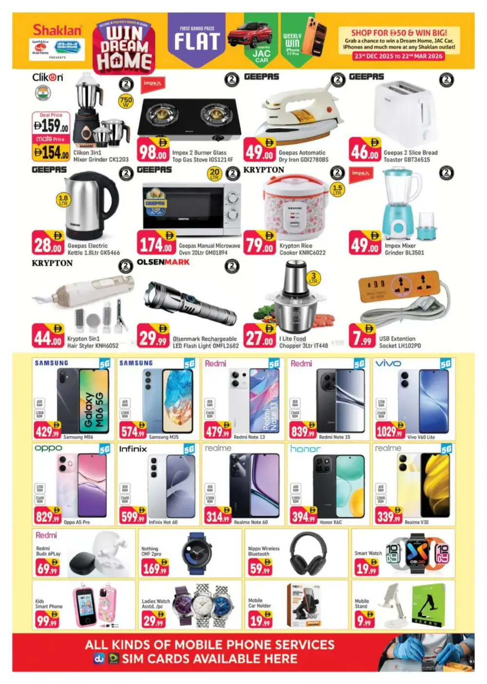 Grocery Offers & Win a Dream Home 2026