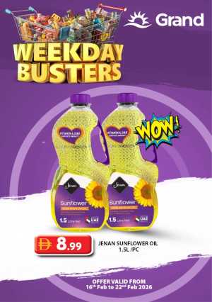 Week day busters In Grand Hypermarket Dubai,Sharjah / Ajman