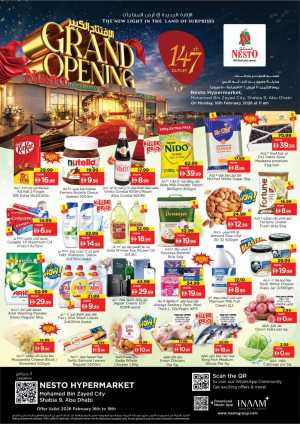 Grand Opening Sale Shabia 9 | Offers 2026 In Nesto Hypermarket Abu Dhabi