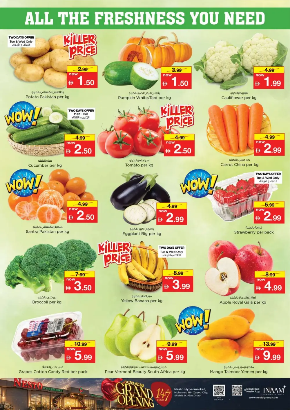 Grand Opening Sale Shabia 9 | Offers 2026