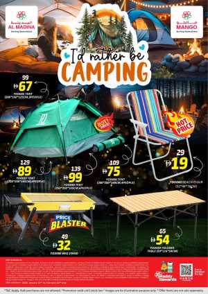 Best Camping Gear & BBQ Sale 2026 In Al Madina Hypermarket Dubai,Sharjah / Ajman