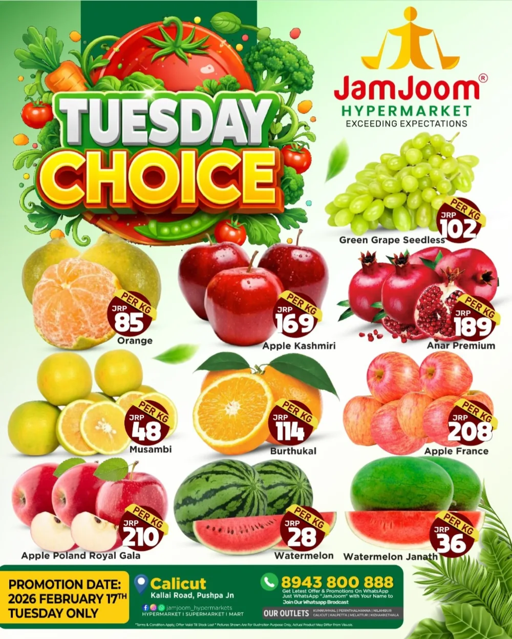 Tuesday Fresh Deals