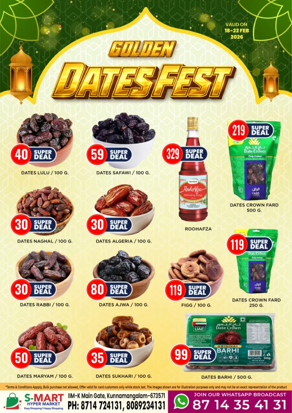 Pre-Ramadan Super Saver & Golden Dates Fest