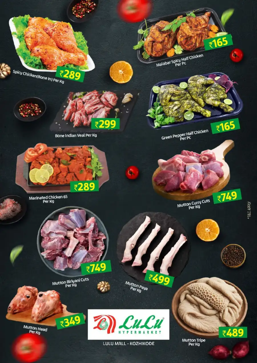 Fresh Meat Offers and Chicken Prices