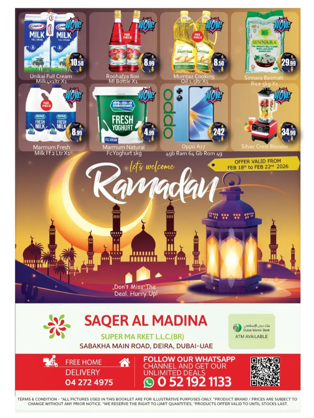 Ramadan Offers & Grocery Deals Feb 18-22