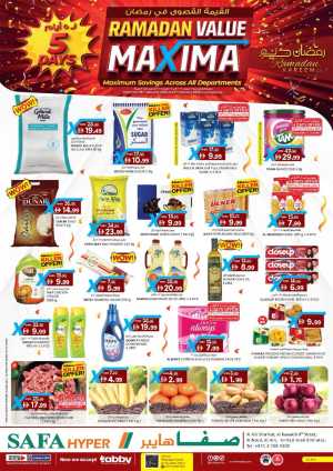 Ramadan Value Maxima Offers Feb 2026 In SAFA Express Supermarket Al Ain