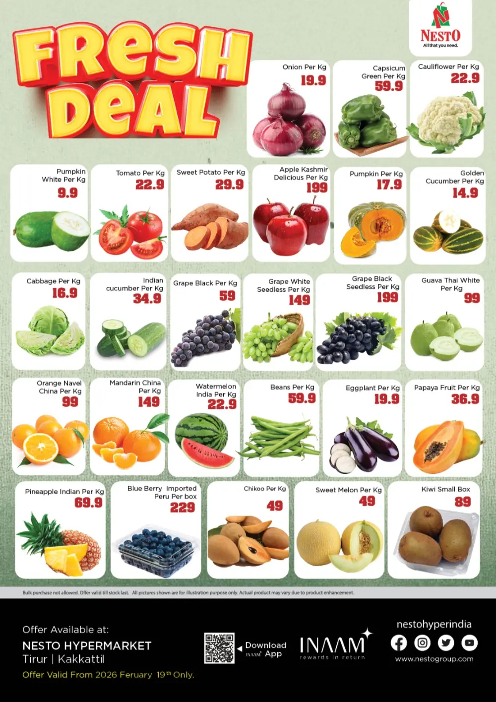 Fresh deals