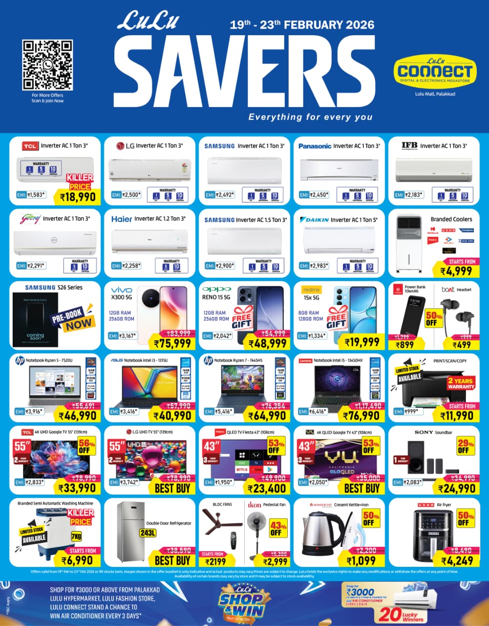 Savers Sale - Best Deals on ACs, Laptops & Mobiles
