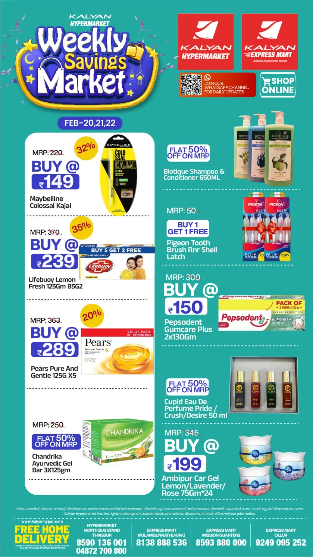 Weekly Savings Market Offers Feb 20-22