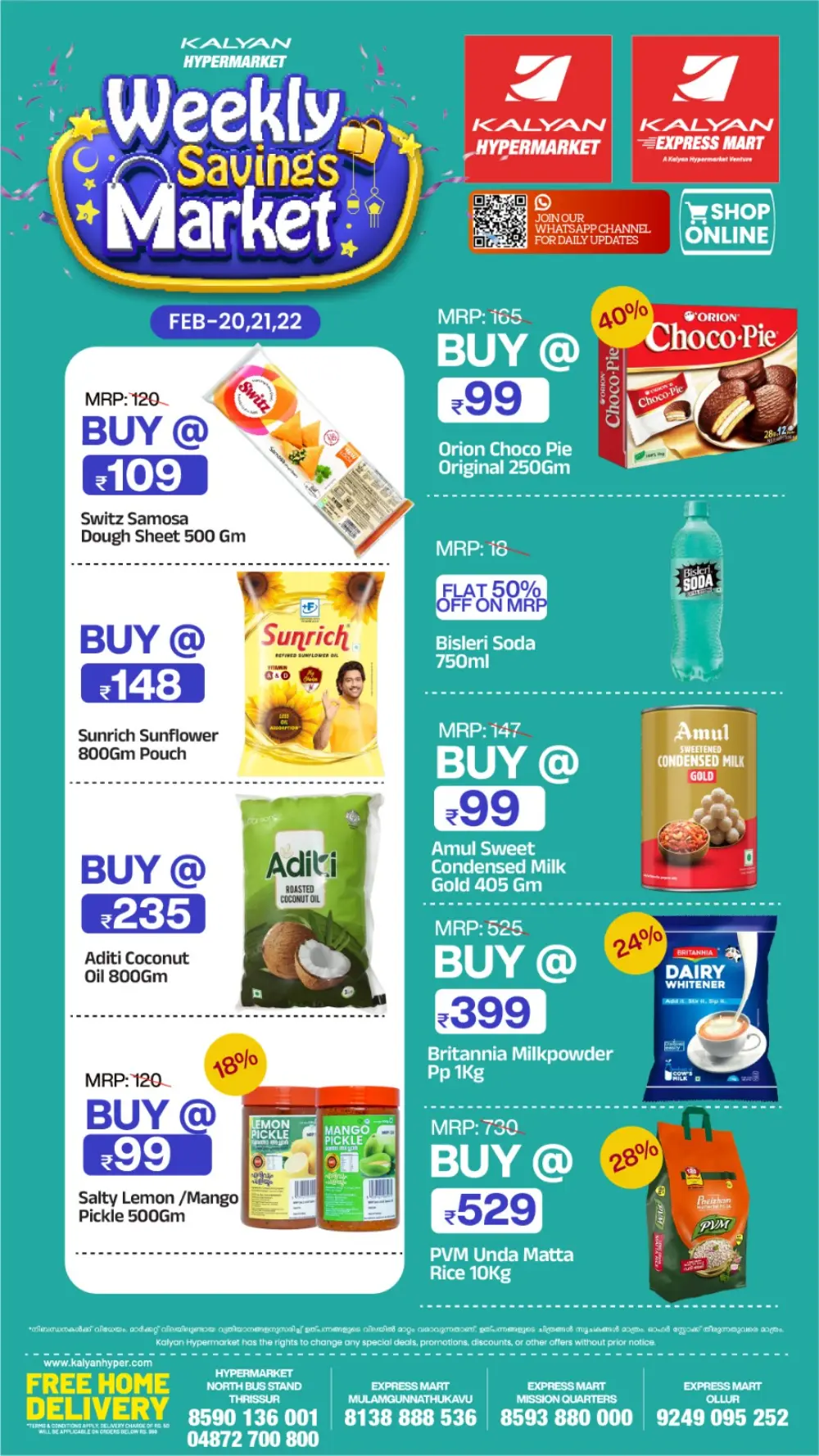Weekly Savings Market Offers Feb 20-22