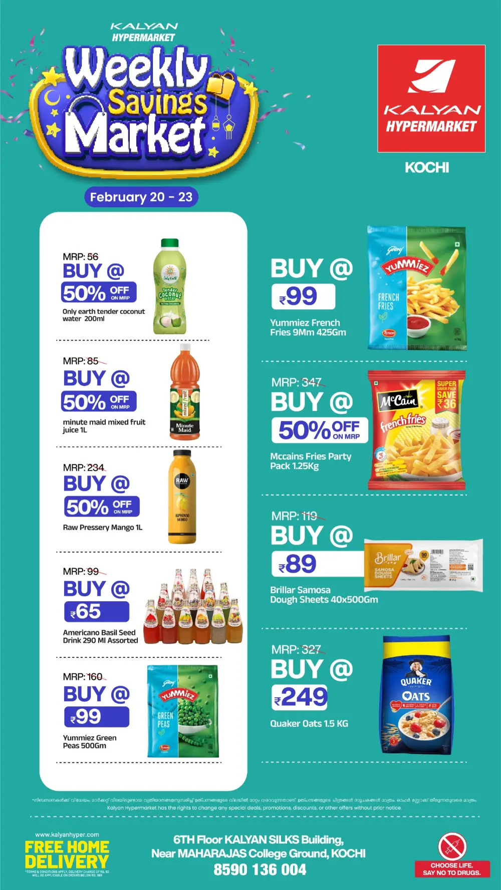 Weekly Savings Market Feb 20-23