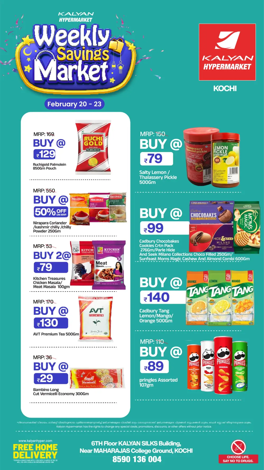 Weekly Savings Market Feb 20-23