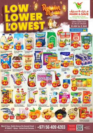 Al Tallah | Ramadan Deals & Low Price Grocery Offers In Mark & Save Sharjah / Ajman