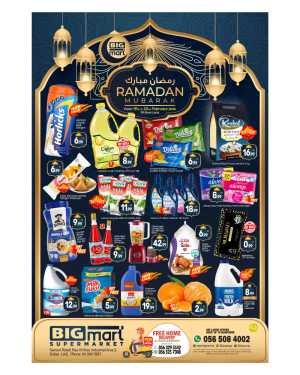 Ramadan Deals & Grocery Offers Feb 19-22 In BIG mart Dubai