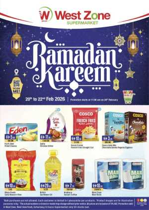 Ramadan Deals & Korean Beauty Offers 2026 In West Zone Supermarket Dubai,Abu Dhabi,Sharjah / Ajman