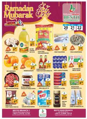 Ramadan Offers & Fresh Grocery Deals In Besto Hypermarket Abu Dhabi