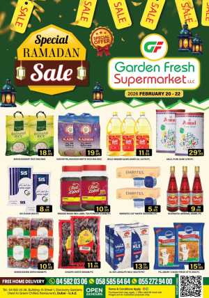 Special Ramadan Sale Offers in Discovery Gardens In Garden Fresh Dubai