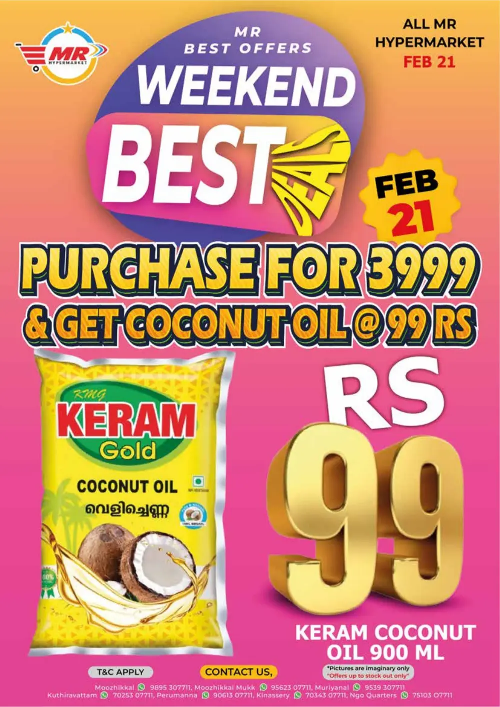 Calicut Weekend Best Deals - Feb 21 & 22  Lowest Grocery Prices