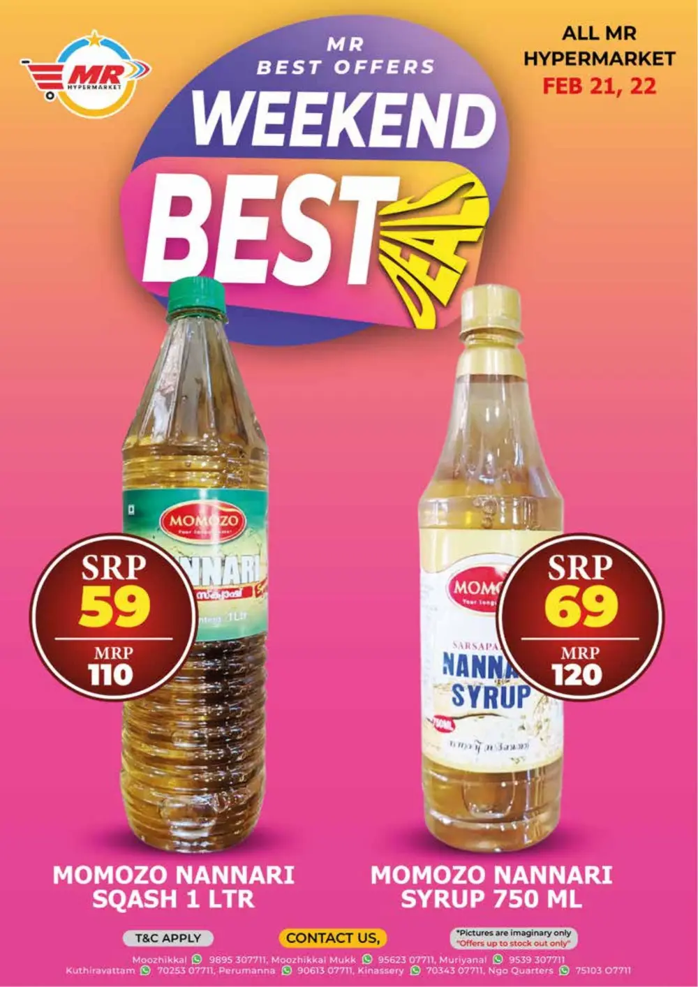 Calicut Weekend Best Deals - Feb 21 & 22  Lowest Grocery Prices