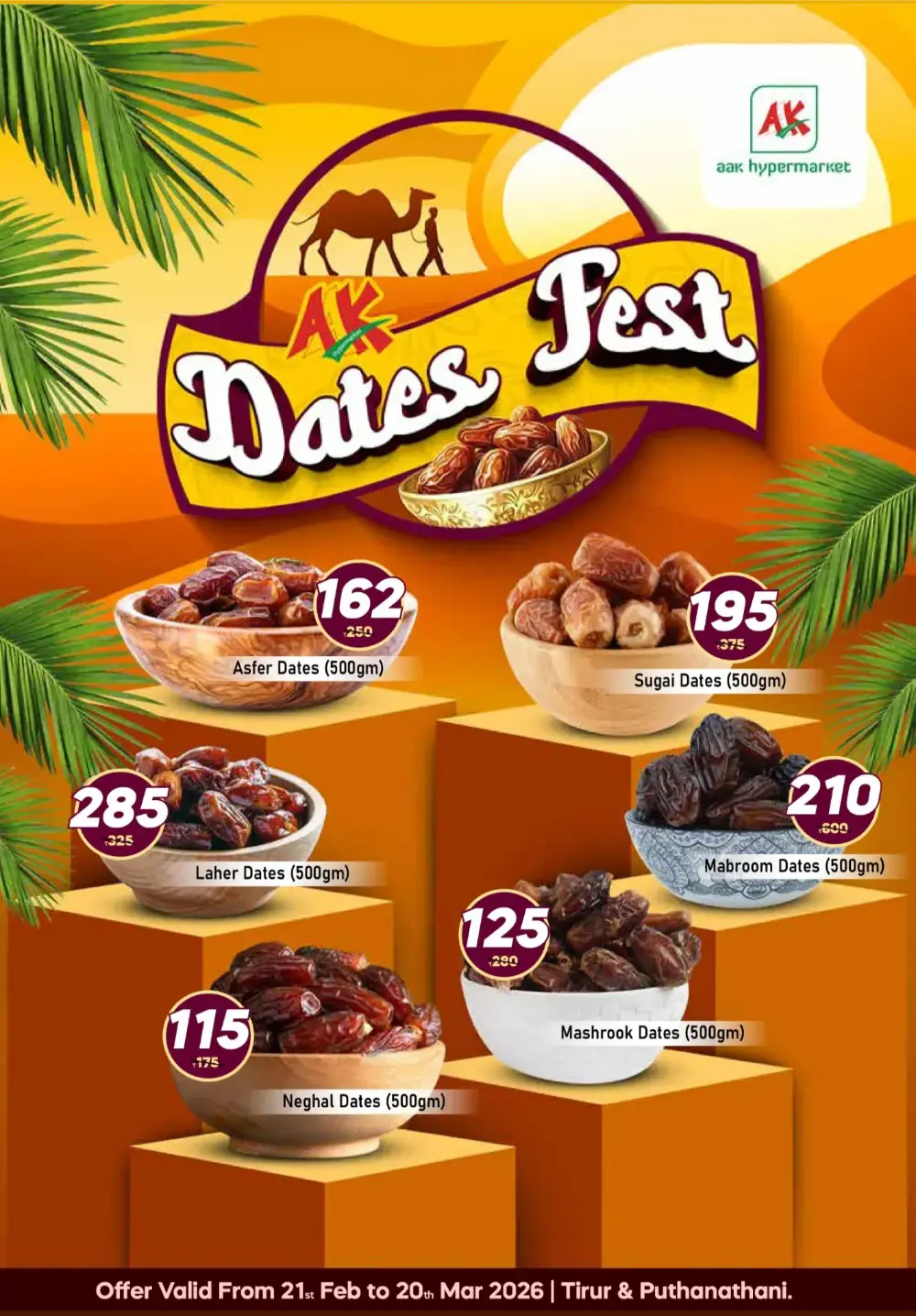 Dates Fest Offers | Up to 50% Off on Premium Dates