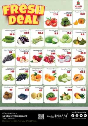 Fresh Deals In Nesto Hypermarket Calicut,Malappuram