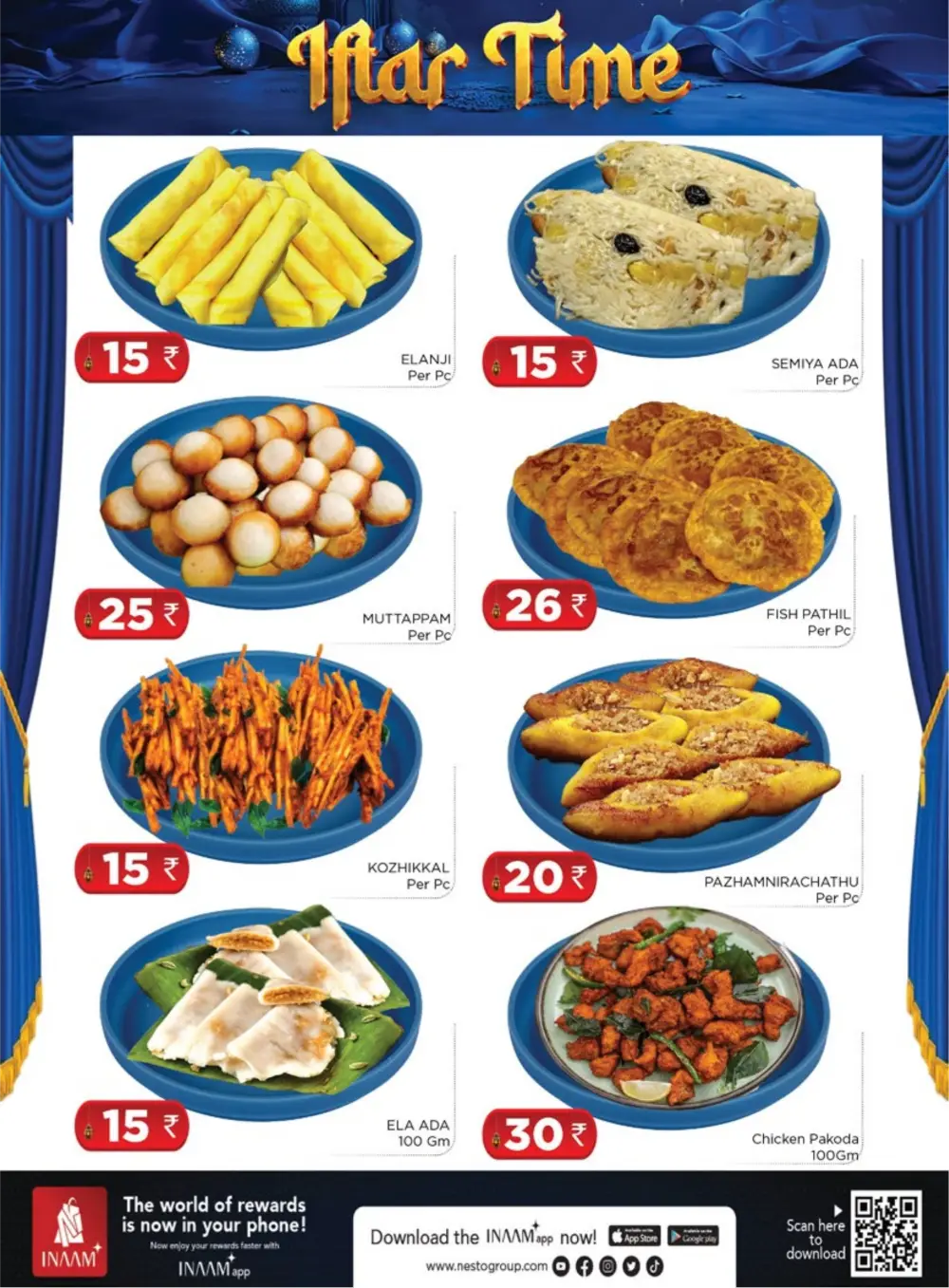 Iftar Snacks Menu | Ramadan Special Deals