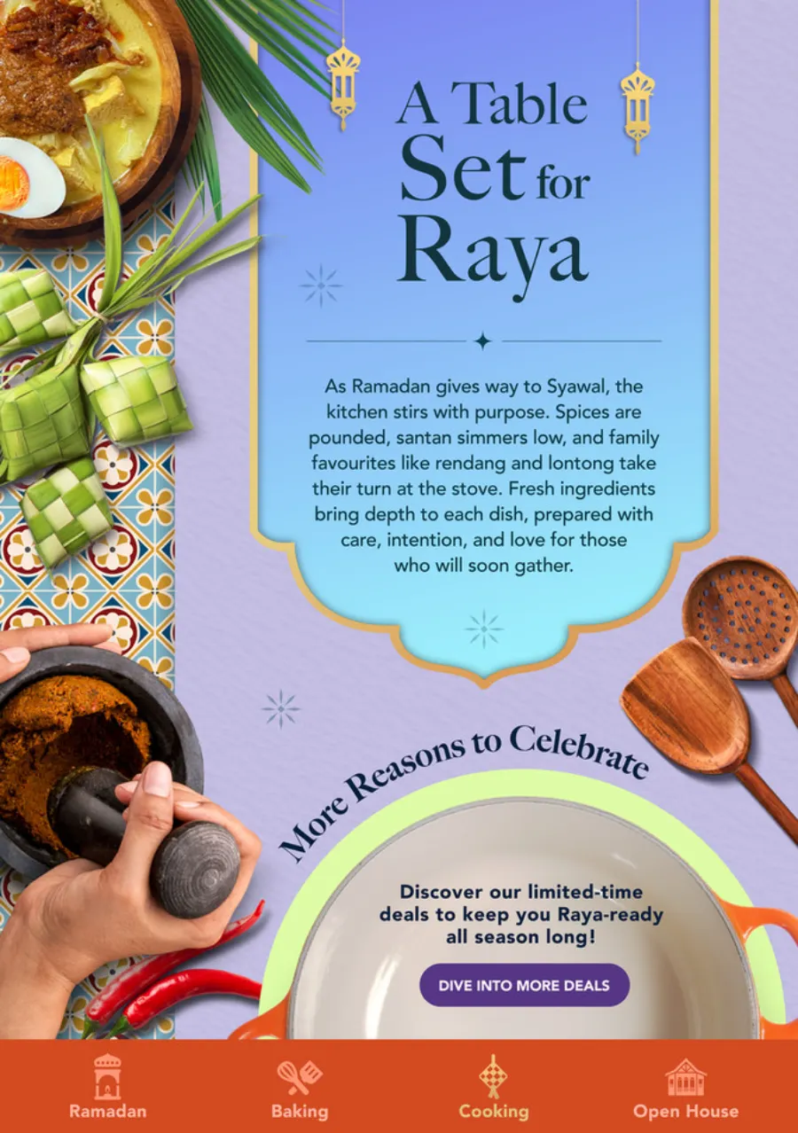 Hari Raya 2026 Deals & Ramadan Essentials