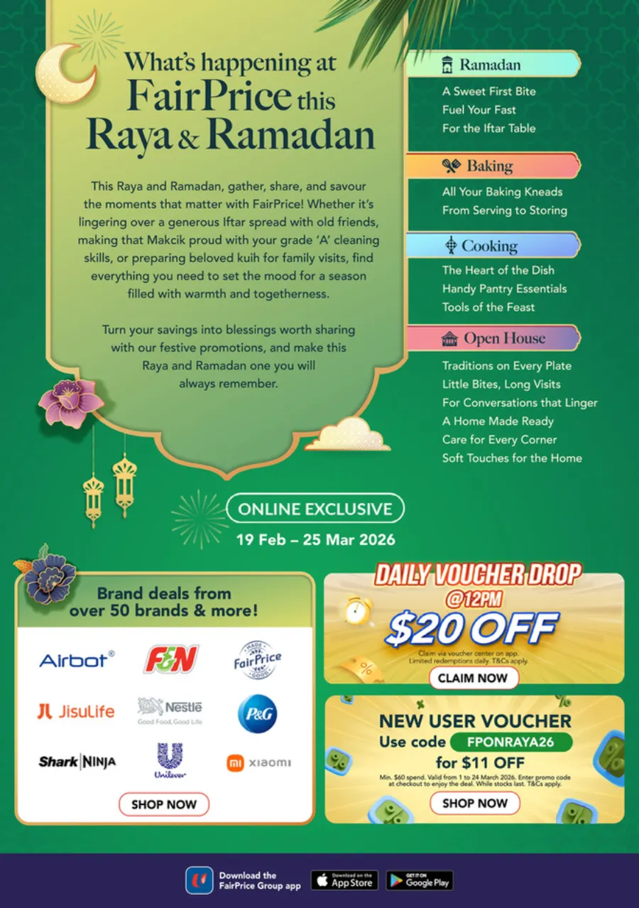 Hari Raya 2026 Deals & Ramadan Essentials