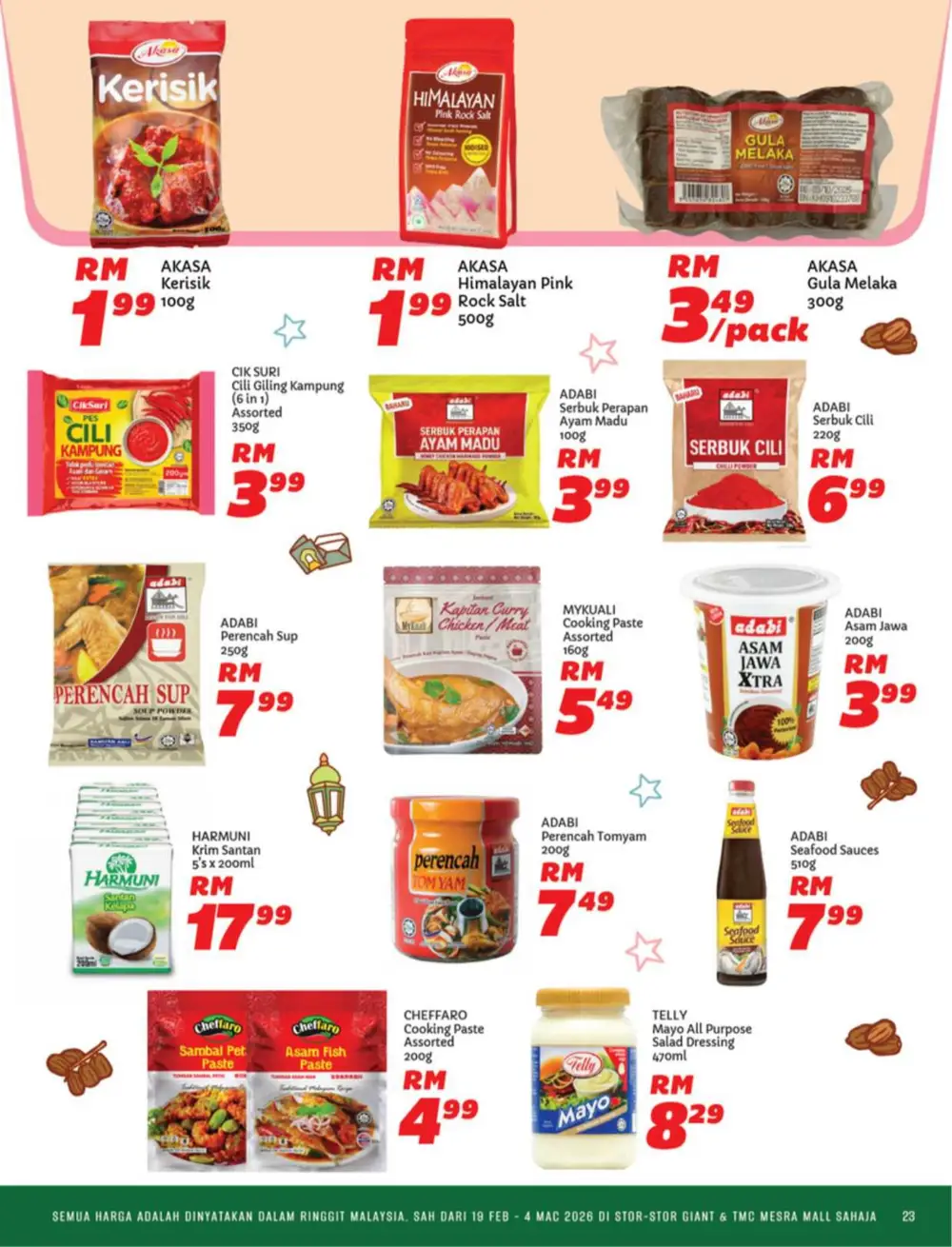 Serikan Ramadan 2026 Katalog & Raya Hampers