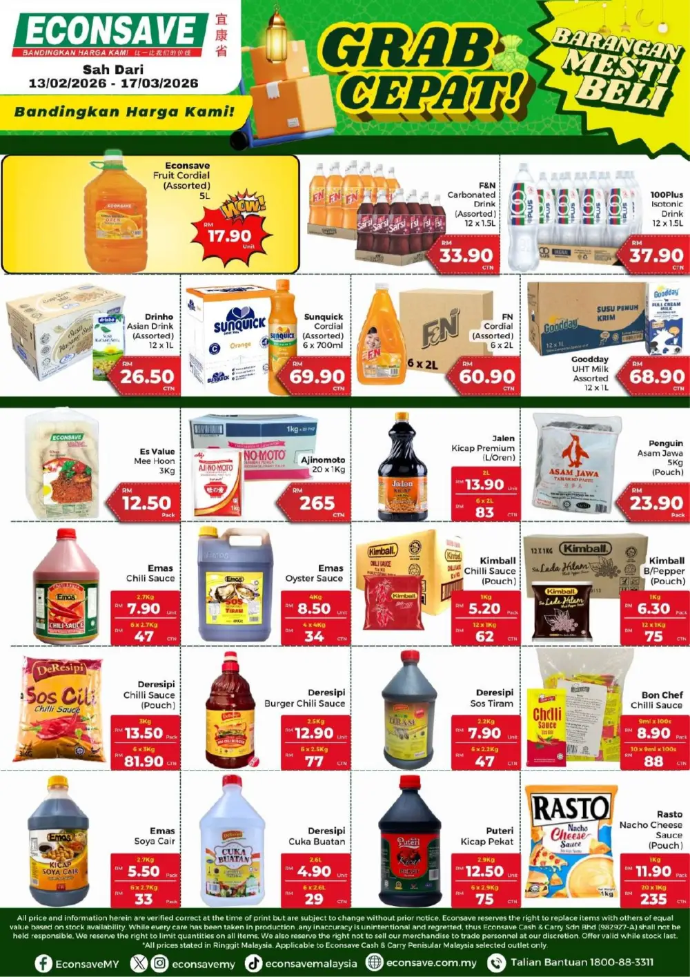 Promosi Borong Persiapan Ramadan 2026