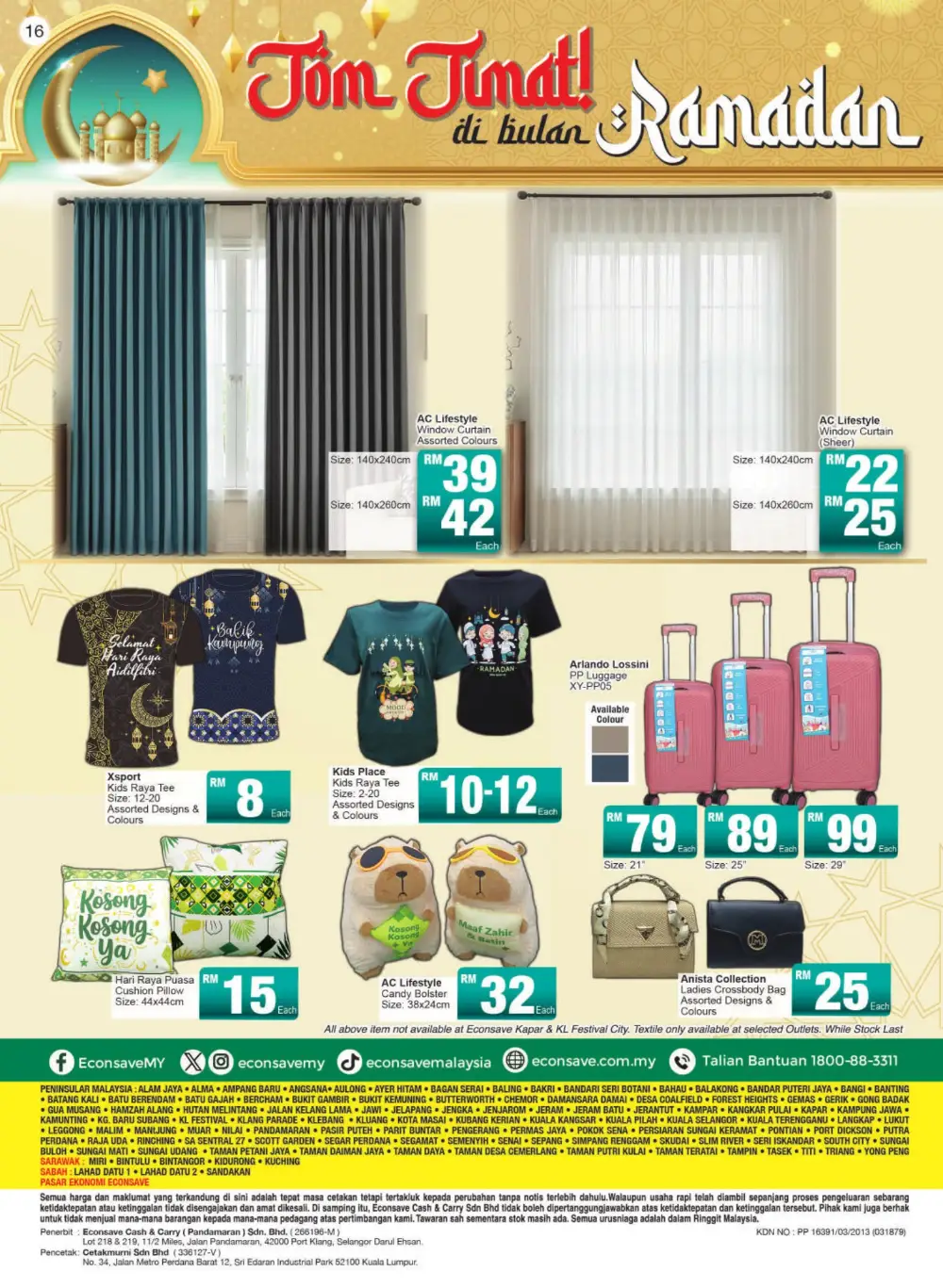 Ramadan 2026 Jom Jimat Deals & Raya Essentials