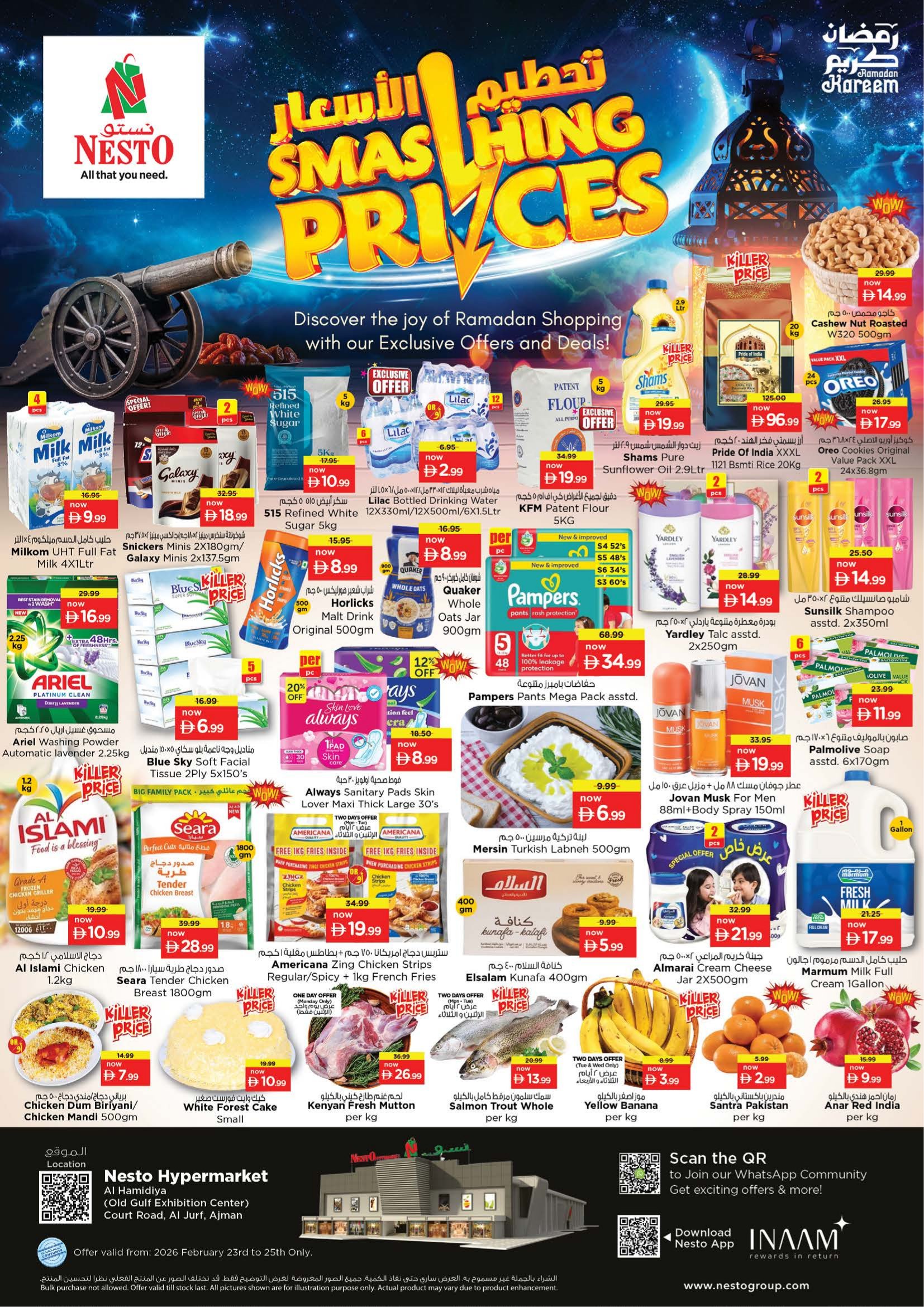 Ramadan Offers at Nesto Al Hamidiya, Ajman | Fresh Food & Grocery Deals