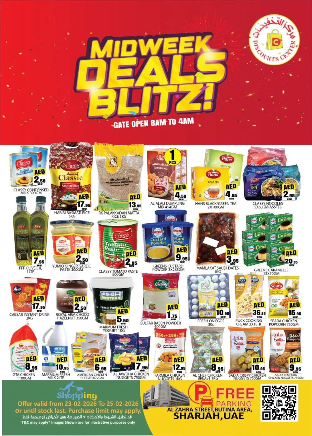 Discounts Center Sharjah | Midweek Grocery Deals & Offers