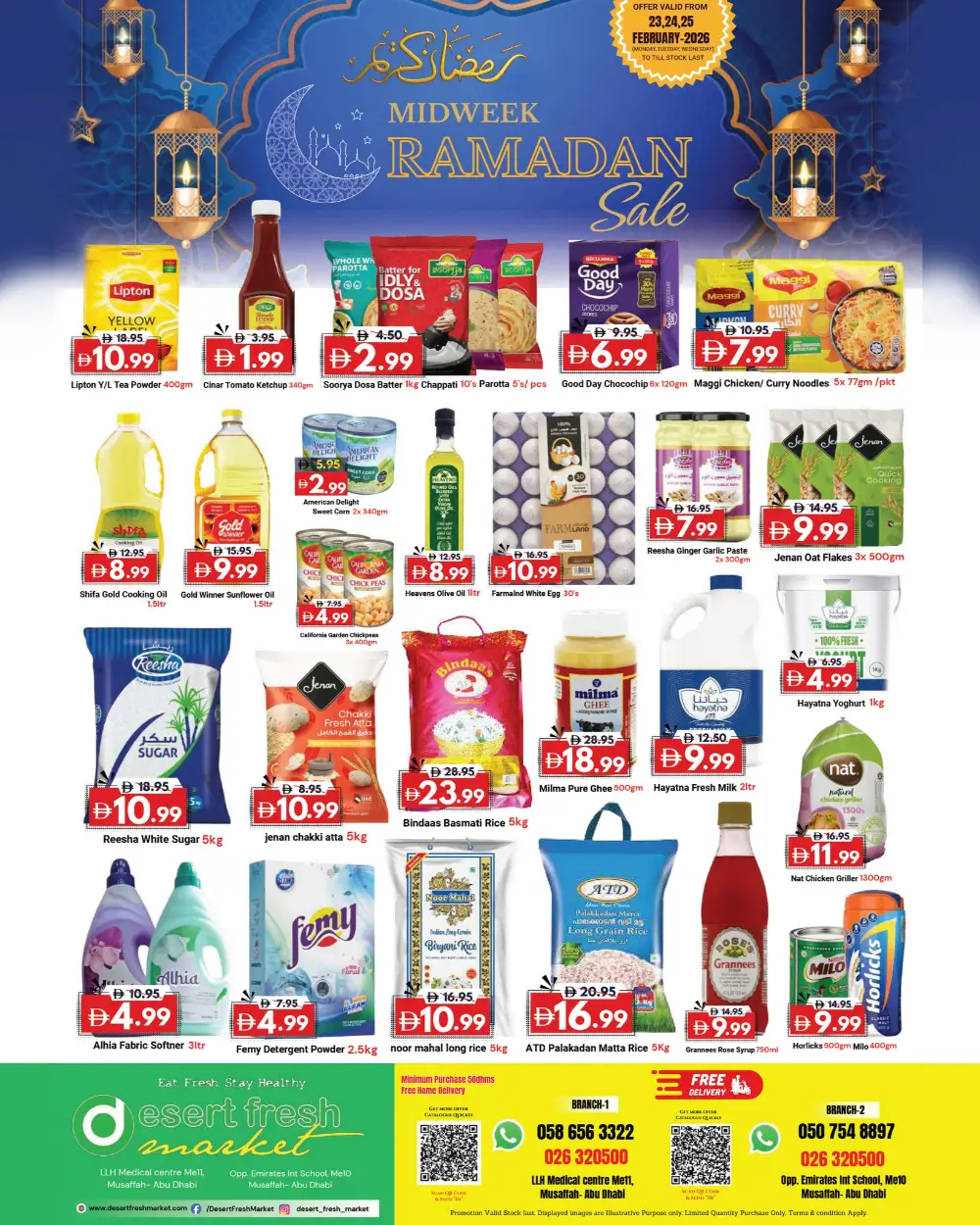 Desert Fresh Supermarket Sale | Musaffah Abu Dhabi | Ramadan Offers