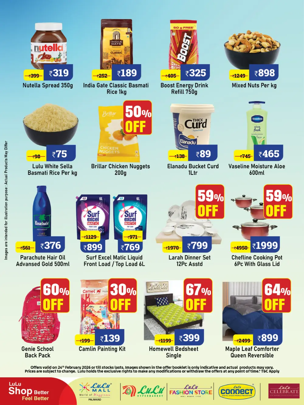 LuLu Hypermarket Palakkad Offers | Tuesday Bazaar Feb 24