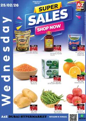 Super Sale In A2Z Dubai Hypermarket Riyadh,Jubail