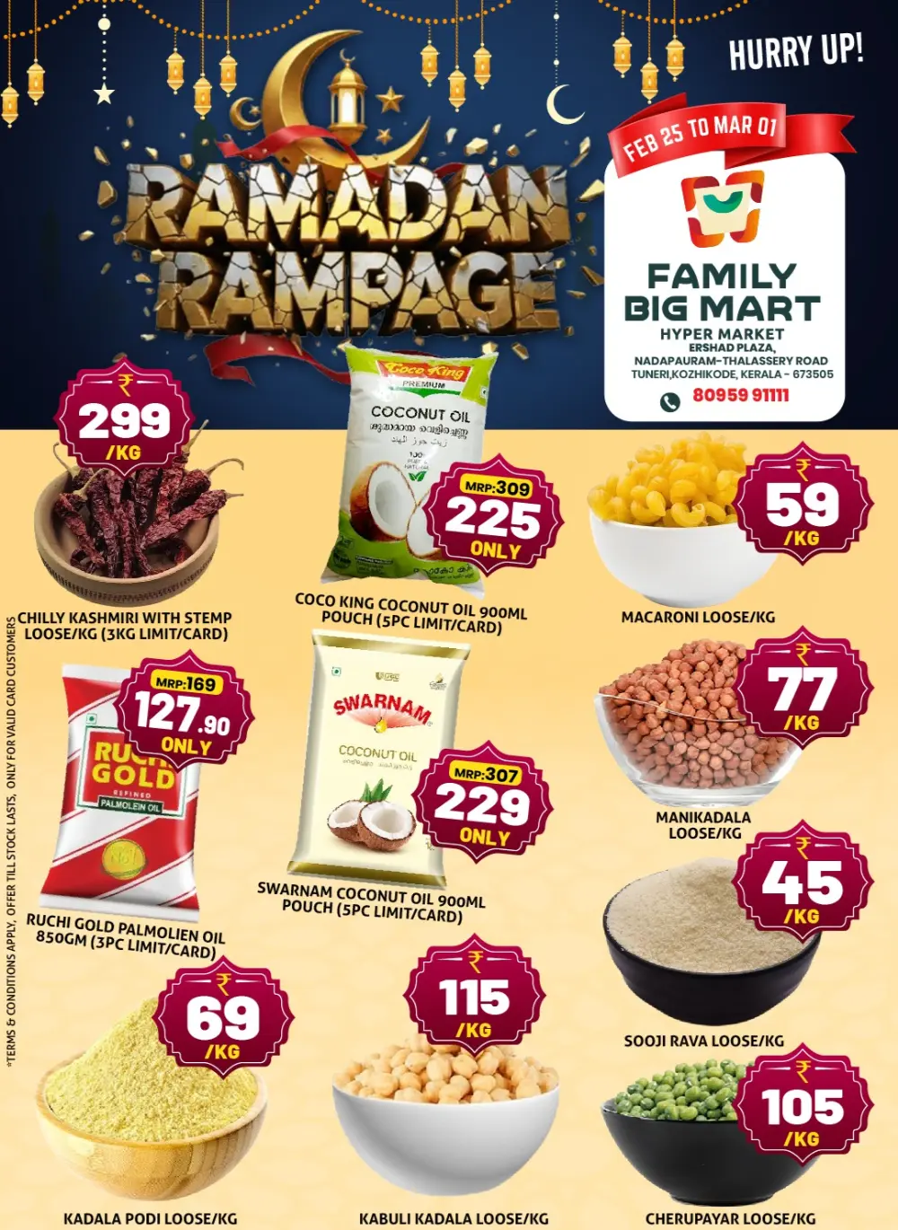 Family Big Mart | Ramadan Rampage Sale | Tuneri, Kozhikode