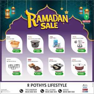 Ramadan offer In Pothys Superstores Ernakulam,Trivandrum