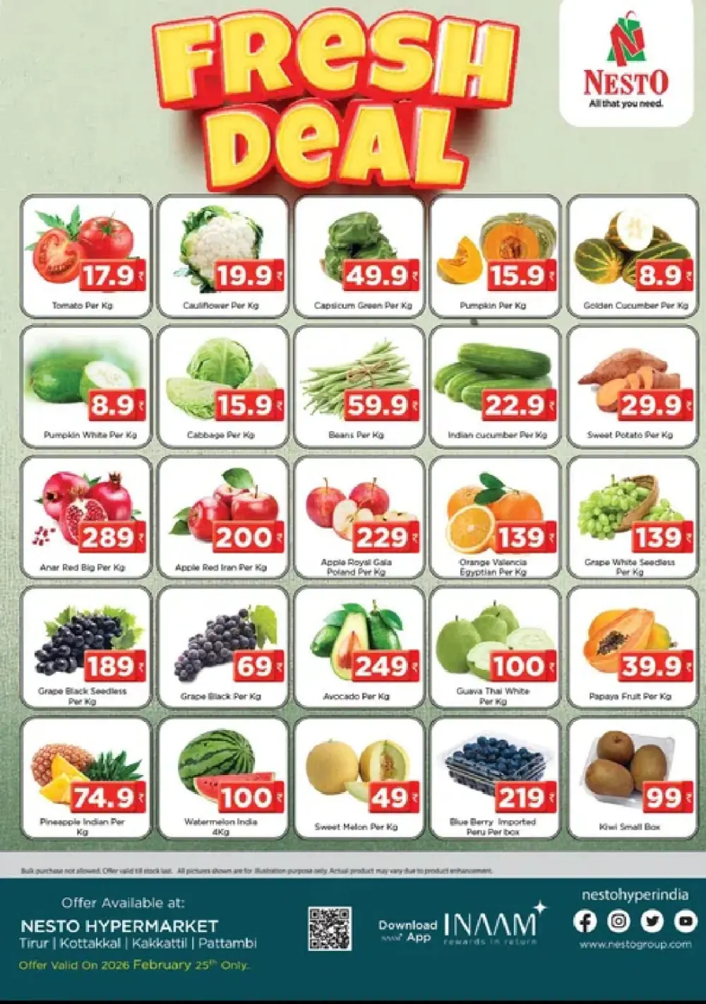 Fresh deals