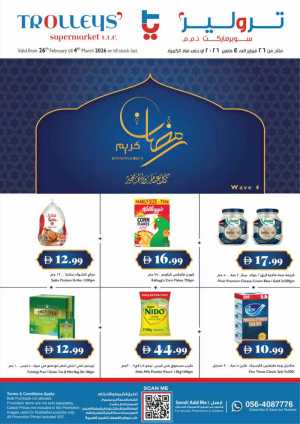 Ramadan Offers 2026 | Weekly Grocery Deals & Discounts In Trolleys Supermarket Dubai,Sharjah / Ajman