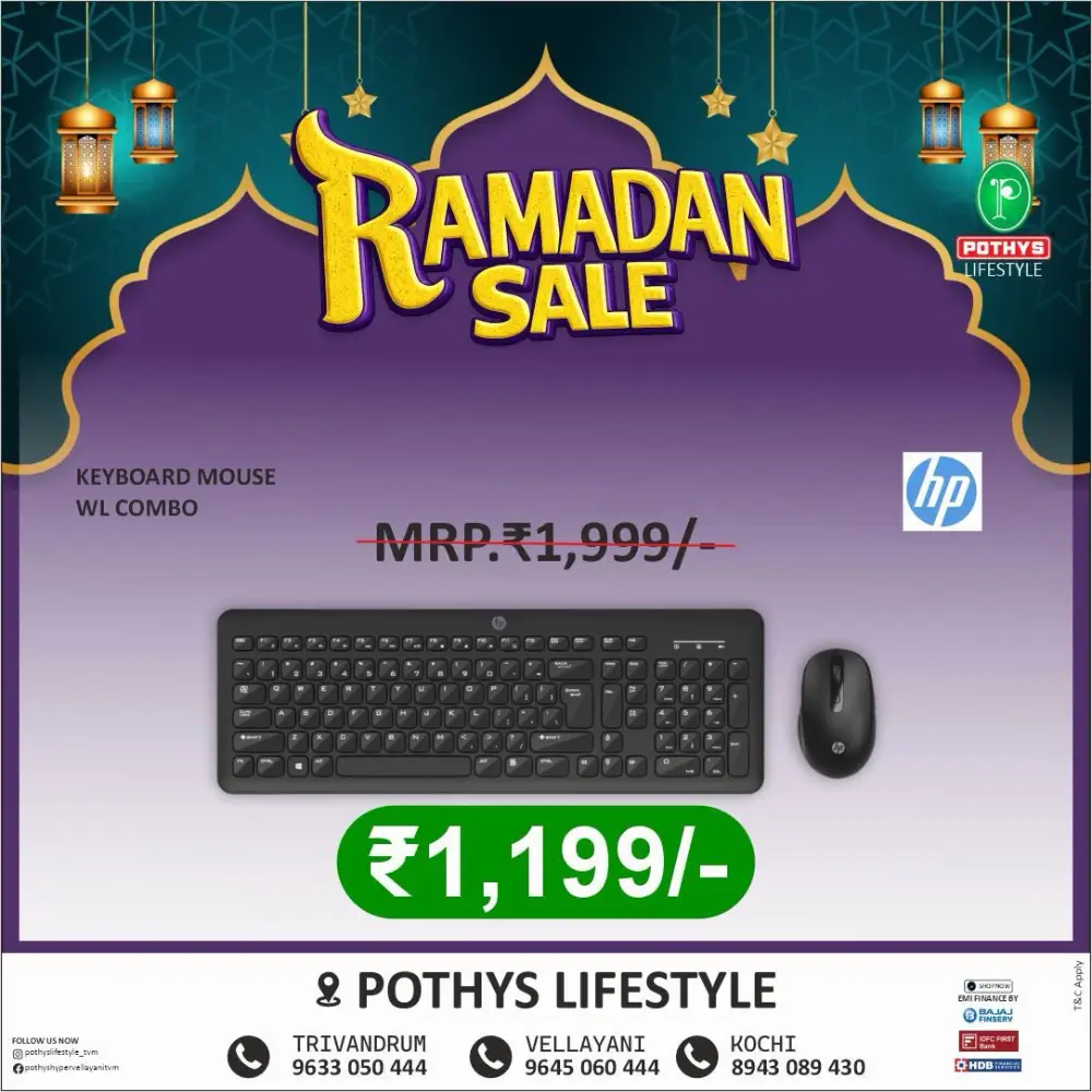 Ramadan Mobile Sale: Best Deals in Vellayani & Kochi