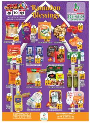 Ramadan Grocery Offers | Feb 26 – Mar 04 In Besto Hypermarket Abu Dhabi