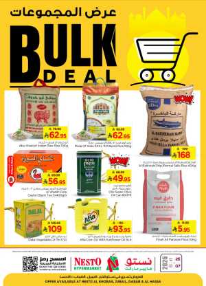Bulk Grocery Deals In Nesto Hypermarket Dammam,Al Hasa,Jubail,Al Khobar