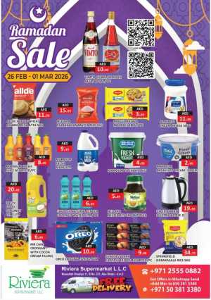 Ramadan Sale 2026: Best Grocery Offers In Riviera Supermarket Abu Dhabi
