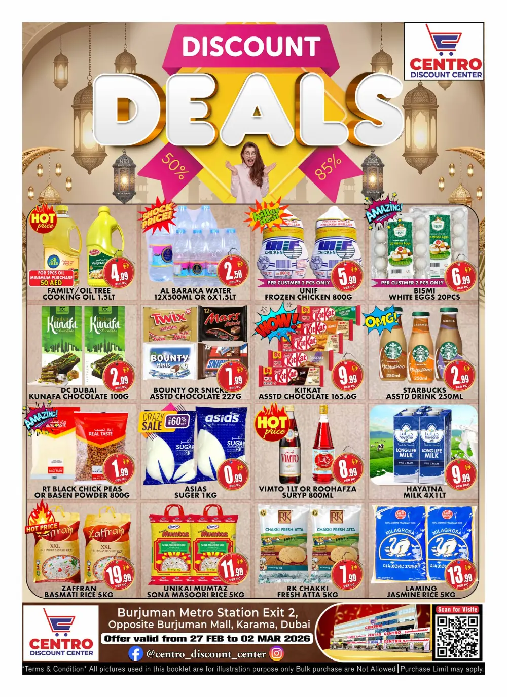 Best Grocery Deals at Centro Discount Center Karama