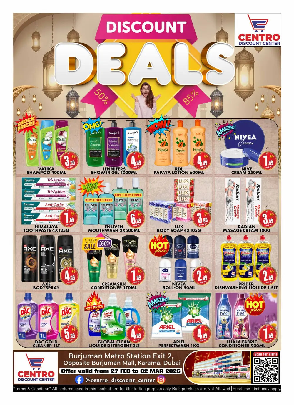 Best Grocery Deals at Centro Discount Center Karama